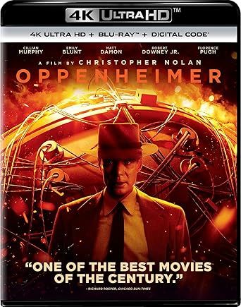 Oppenheimer 奧本海默 2023 4K Ultra HD + Blu-ray + Digital