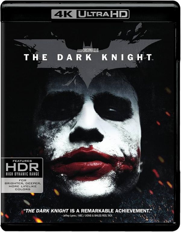 The Dark Knight 蝙蝠俠: 黑夜之神 2008 4K UHD+BR (HK Version)