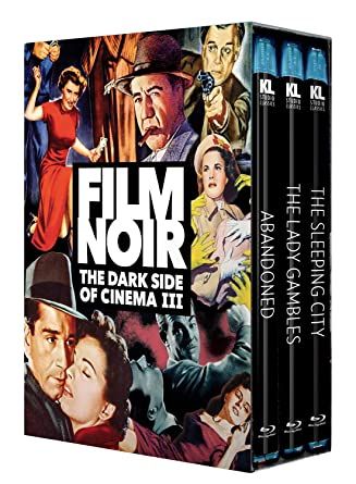 Film Noir: The Dark Side of Cinema III [Abandoned / The Lady Gambles / The Sleeping City]BR Boxset