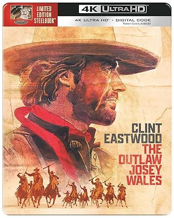 The Outlaw Josey Wales 1976 西部執法者 4K+Ditgial Limited Ed. Steelbook