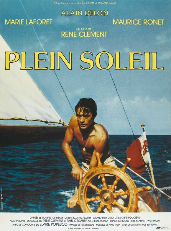 Purple Noon (陽光普照)怒海沉屍(1960) french style B Poster