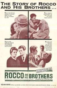 Rocco and His Brothers Style A (B&W 4格)  Poster