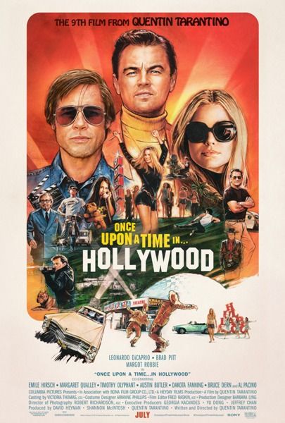Once Upon a Time in Hollywood 從前有個荷里活 (2019) Style E Poster