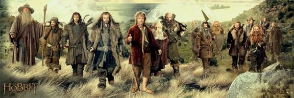 The Hobbit Cast (全演員橫度特長) Poster