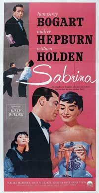 Sabrina (1954) 龍鳳配 Style B Poster