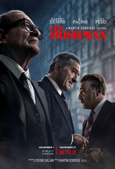 The Irishman 愛爾蘭人 (2019) Style A Poster