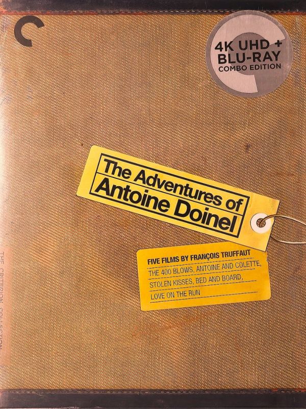 (Criterion Collection)The Adventures of Antoine Doinel by Francois Truffaut Boxset 4K +Blu-ray