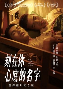 刻在你心底的名字雙碟週年紀念版 DVD Your Name Engraved Herein (2 Disc Edition Taiwan Version)