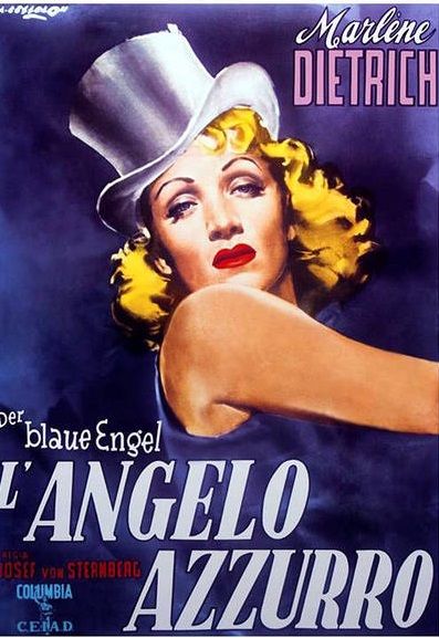 Der Blaue Engel 藍天使 (1930) German / Italian Poster