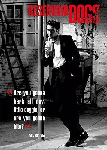 Reservoir Dogs Mr. Blonde - b&w Poster
