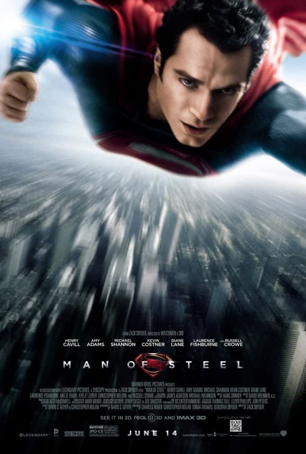 Superman Man Of Steel 超人:鋼鐵英雄 (Flying) Poster