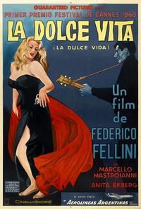 The Sweet Life (La Dolce Vita) 露滴牡丹開 (1960) French Style A Poster