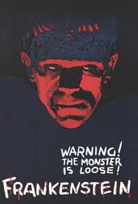 Frankenstein 科學怪人(1931) (Redhead) Style C Poster