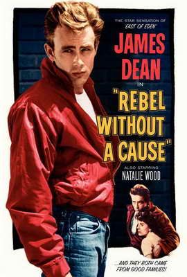 Rebel Without A Cause 阿飛正傳 (James Dean )Style B Poster
