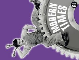 Modern Times 摩登時代 (1936) Belgian Style A Poster