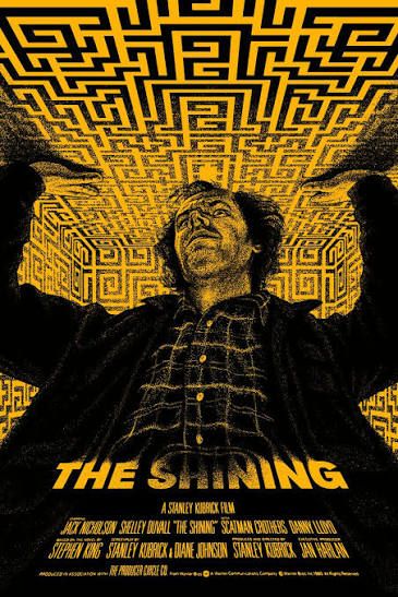 The Shining (Regular Yellow) 24x26" Hard Paper Limited Poster