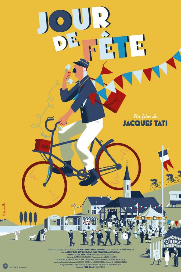 Jour de Fête - variant version 24" x 36" Limited Numbered Poster