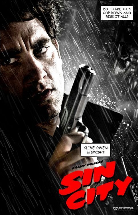 Sin City Poster (Clive Owen) (Double-sided advance)Poster Special Price