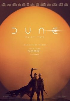 Dune Part 2 沙丘瀚戰 original double sided, advance one sheet Poster