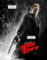 Sin City Poster (Bruce Willis) (Double-sided advance) Poster