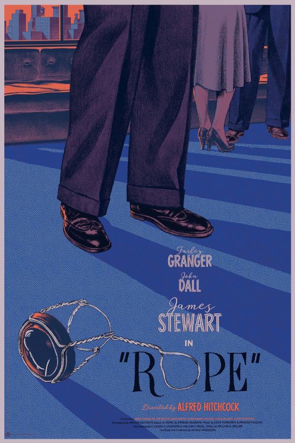 ROPE VIP Variant(藍色地) Hard Paper Poster 24" X 36 Limited Numbered