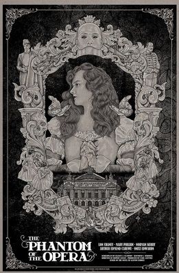 The Phantom Of The Opera Regular Edition20" X 30" Hard Paper Poster Numbered