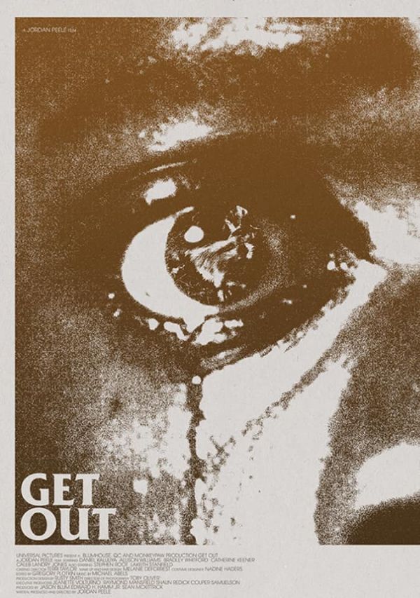 Get Out 訪嚇 (逃出絕命鎮) (2017) Hard Paper Poster