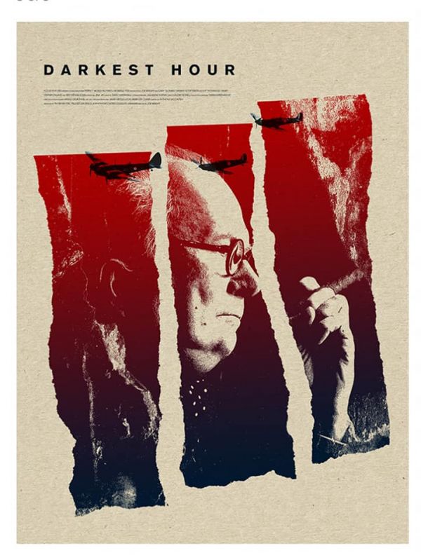 Darkest Hour 黑暗對峙 (2017) Hard Paper Poster