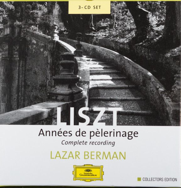 Lazar Berman/Franz Liszt's Anne'es de pelerinage 3CD