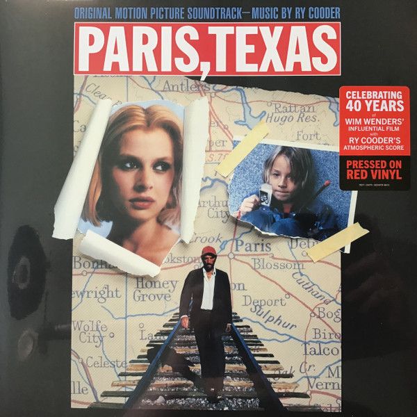 Paris, Texas德州‧巴黎Soundtrack  40th Anniversary Limited 140g Red Vinyl Soundtrack