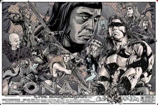 Conan The Barbarian 24"x 36" Variant Limited Numbered Poster
