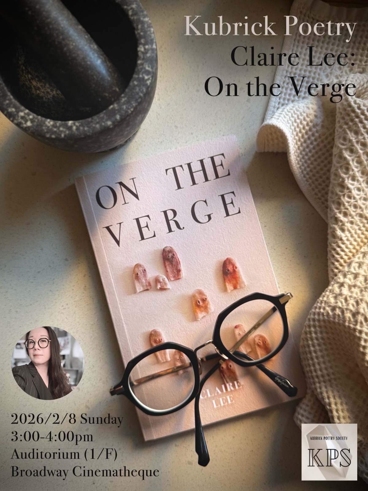 Kubrick Poetry • Claire Lee • On The Verge 